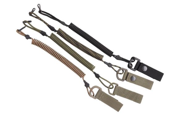 ОПТомТренчики-карабін, шнур страхувальний кручений, шнур спіральний паракорд оптом, в наявності 6 кольорів MAS