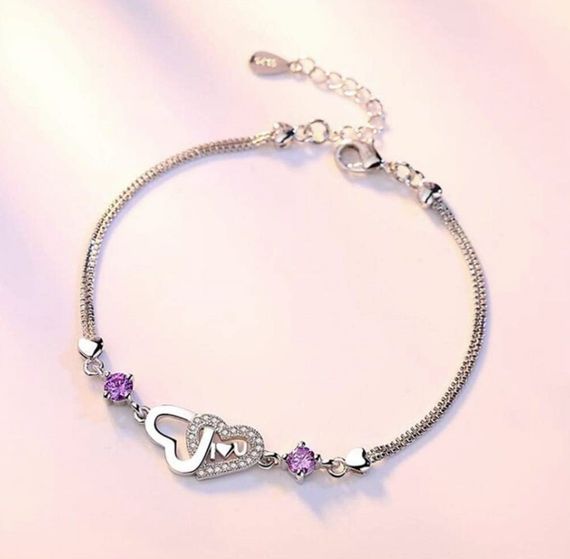 Жіночий браслет Primolux Love на руку - Purple | Зображення 1
