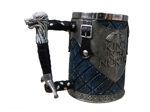 3D кухоль “Король Півночі” (Гра престолів), 500 мл | Зображення 4