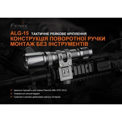 Кріплення для ліхтаря Fenix ALG-15 | Зображення 4