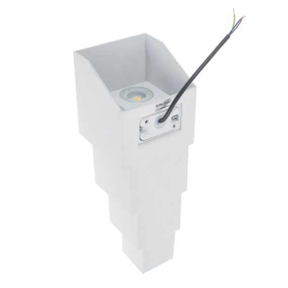 Подсветка LED фасадная настенная IP54 AL-281/2х5W NW WH | Зображення 2