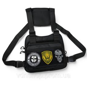 Чоловіча тактична сумка барсетка через плече, Сумка-кобура для чоловіків, Сумка чоловіча тактика TI-30