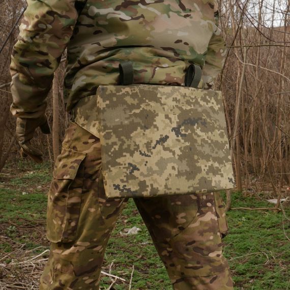 Каремат-сидушка Militex 20mm Cordura Pixel під броню | Зображення 6