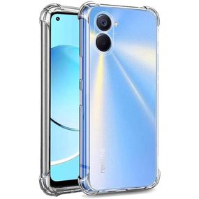 TPU чехол GETMAN Ease logo усиленные углы Full Camera для Realme 10 4G Бесцветный (прозрачный)