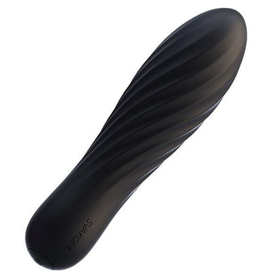 Потужний мінівібратор Svakom Tulip Black Sex Aura | Зображення 1