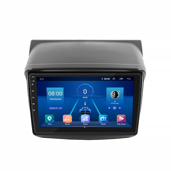 Штатна магнітола 9" Lesko для Mitsubishi Challenger II Рестайлинг 2013-2015 2/32Gb/ 4G/ Wi-Fi Митцубиси