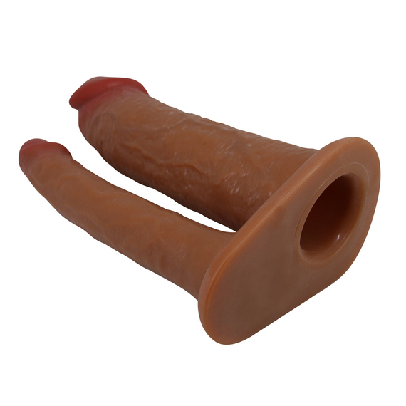 Мужской анально-вагинальный страпон PRETTY LOVE - Harnes Briefs KEAREN 6.9", BW-022106 Sex Aura | Зображення 4