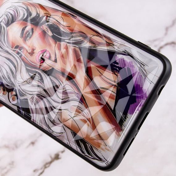 TPU+PC чохол Prisma Ladies для Apple iPhone 12 Pro Max (6.7") Purple | Зображення 1