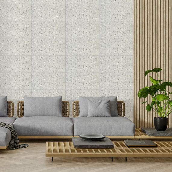 Самоклеюча декоративна настінно-стельова 3D панель павутина 700х700х5мм (115) SW-00000007 | Зображення 4