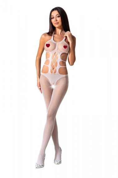 Еротичний бодістокінг Passion BS084 white Sex Aura