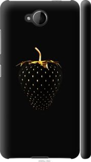 Чохол на Nokia Lumia 650 Чорна полуниця "3585m-393-24368"