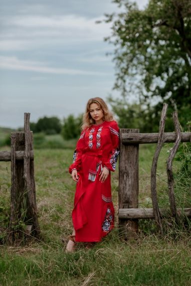 Плаття вишиванка доросле на підлогу | Зображення 7