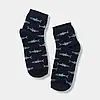 Шкарпетки для хлопчика з принтом акули Twinsocks р-22-24(34-37) чорний, синій, сірий Темно-синій, 22-24(35-38)