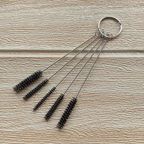Набор щеток для чистки трубок Bristles Power 10 см.