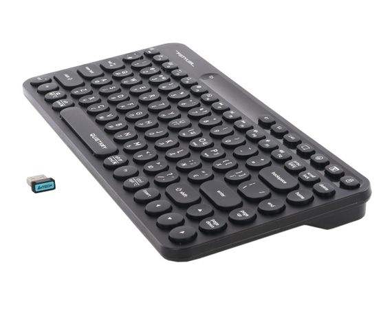 Бездротова клавіатура A4Tech FBK36C AS Black чорна | Зображення 4