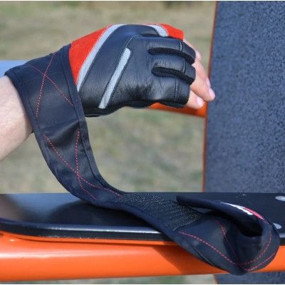 Перчатки для фитнеса MadMax MFG-568 Extreme 2nd edition Black/Red S (MFG-568_S) | Зображення 9