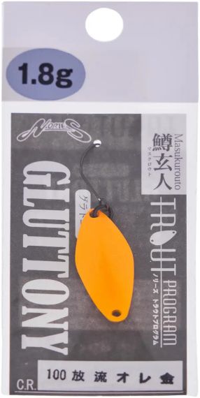 Блесна Nories Masukurouto Gluttony 28mm 2.3g #100 Блесна рыболовная Блесна вращалка | Зображення 1