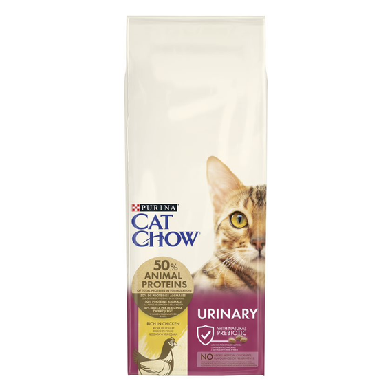 Сухой корм Purina Cat Chow Urinary для взрослых котов для поддержки мочевыделительной системы с курицей 15кг
