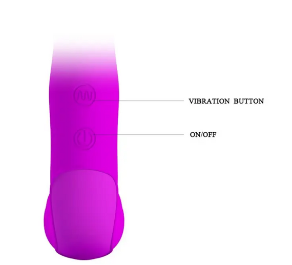 Безременной вибрострапон "ANGELO PURPLE" sexstyle | Зображення 5