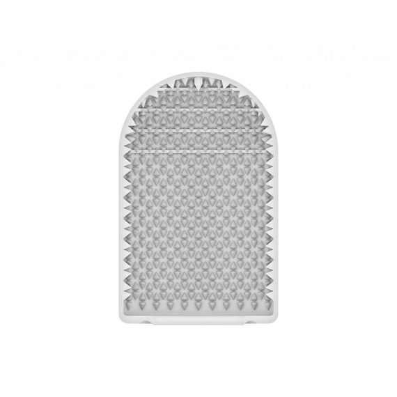 Мини мастурбатор нереалистичный Tenga Pocket Crystal Mist, с рельефом, белый Sex Aura | Зображення 3