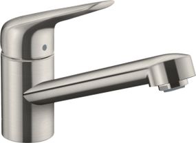 Змішувач для кухні Hansgrohe Focus M42, довж.виливу - 203мм, поворотний, 1важіль, KM100, сталь (71808800)