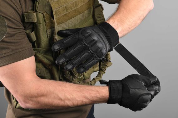 Рукавиці тактичні 2E Tactical  , Sensor Touch L, чорні (2E-MILGLTOUCH-L-BK) | Зображення 4