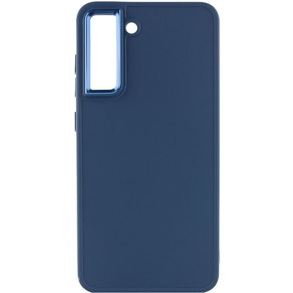 TPU чохол Bonbon Metal Style для Samsung Galaxy S23+, Синій / Cosmos Blue | Зображення 1