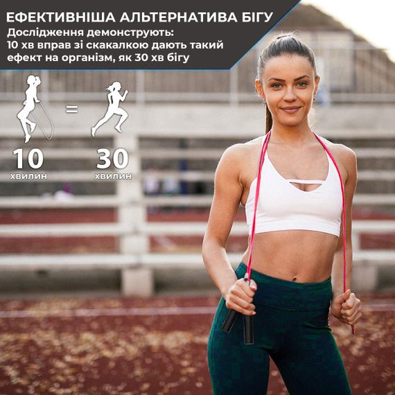 Скакалка швидкісна Power System PS-4079 Hi-Spedd Jump Rope Black (3m.) | Зображення 6