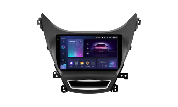 Штатна магнітола Teyes CC3 2K 4+64 Gb Hyundai Elantra 5 JK GD MD UD 2010-2016 (F2) 9"