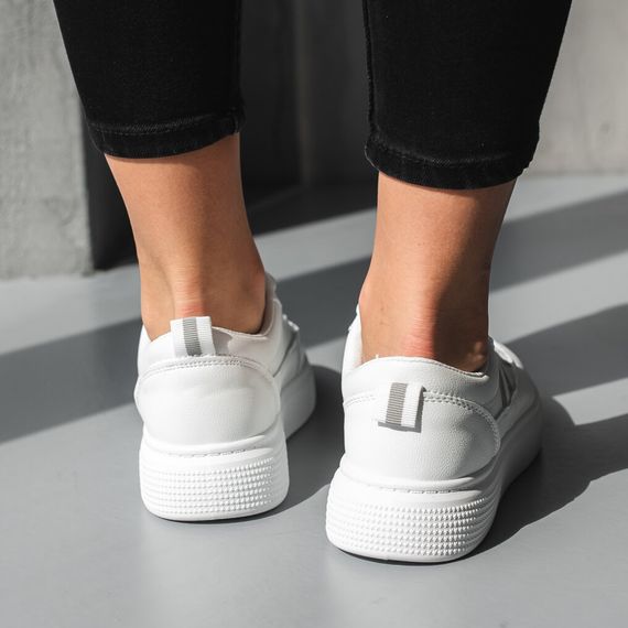 Кроссовки женские Fashion Gracie 3740 36 размер 23 см Белый | Зображення 5