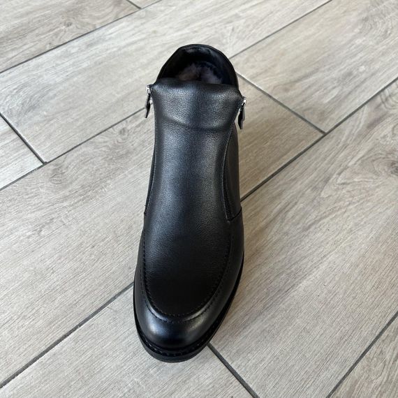 Чорні шкіряні черевики Ikos 41 43 44 розмір | Зображення 8