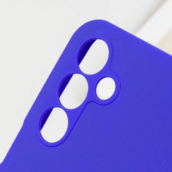 Чохол Silicone Cover Lakshmi Full Camera (AA) для Samsung Galaxy A16 4G/5G Синій / Iris | Зображення 5