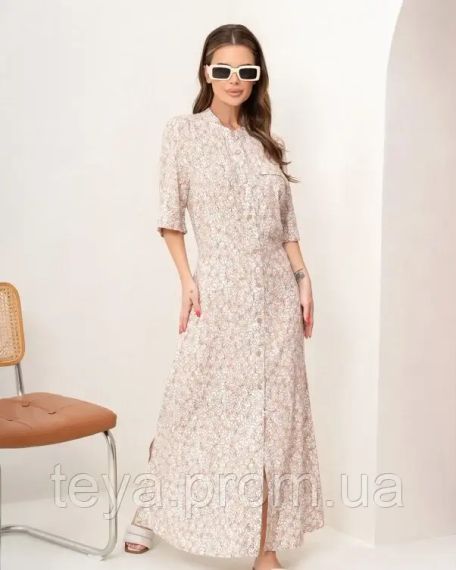 Плаття для жінок колір бежевий розмір L FI_008247