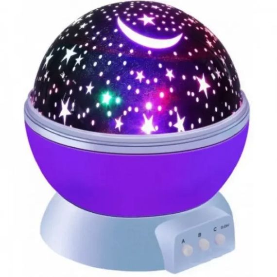 Ночник-проектор звездное небо Star Master Dream QDP01 Фиолетовый, синий, розовый | Зображення 1
