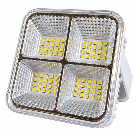 Аккумуляторный светодиодный фонарь Solar Camping Light XK-T07 с солнечной панелью USB-зарядкой и подвесным крючком Белый