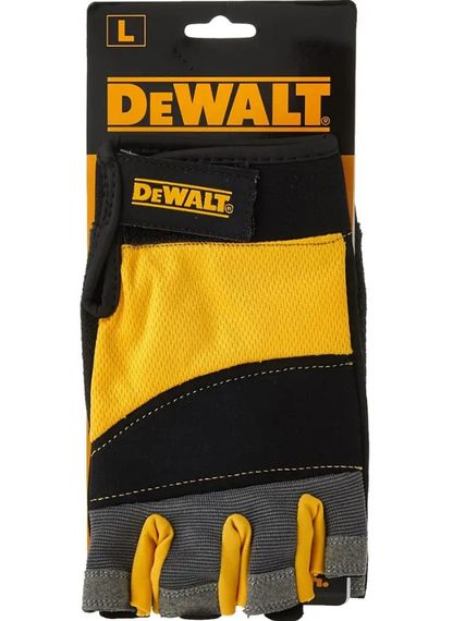 Рукавички універсальні DeWalt відкриті (DPG213L) | Зображення 2