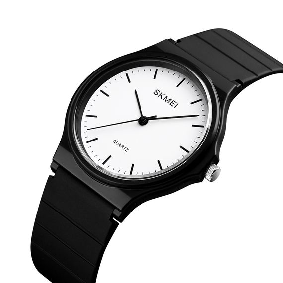 Жіночий годинник Skmei 1419BKWT Black White | Зображення 1