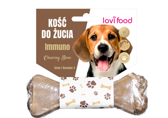 Ласощі у вигляді жувальної кістки Lovi Food.(фазан/яловичіна) | Зображення 2