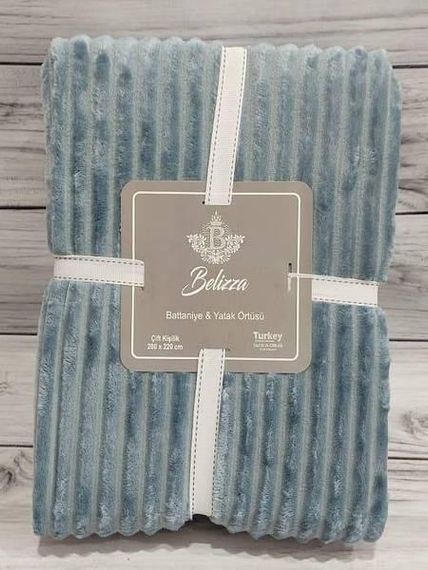 Плед Belizza Line antrasit 200х220см Микрофибра