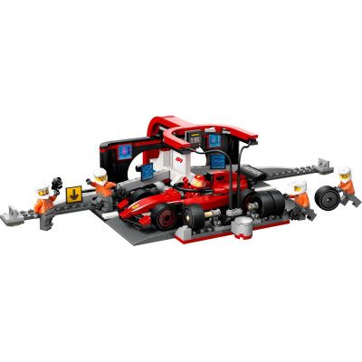 Конструктор LEGO City Пит-стоп и пит-экипаж F1 с болидом Ferrari (60443) | Зображення 5