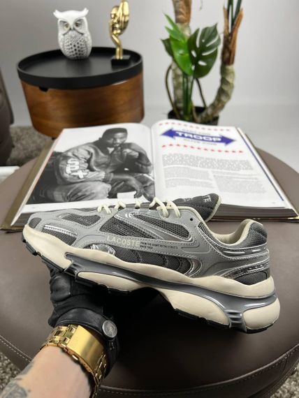 Чоловічі кросівки Lacoste L003 2K24 Grey Silver (текстиль) A3922 | Зображення 5