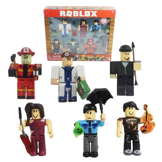 Набор коллекционных фигурок с аксессуарами Roblox Legends 6 фигурок "Профессии" | Зображення 3