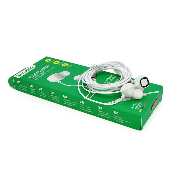 Наушники ведущие iKAKU KSC-706 XIANGLING с микрофоном,White,Bох