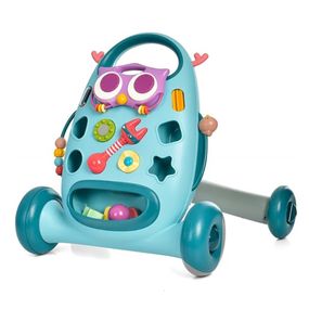 Детская каталка-ходунки "Птичка" K5(Blue) подвижные детали