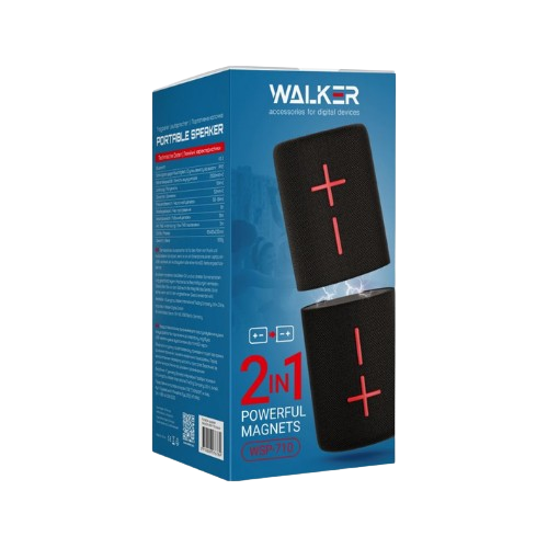 Портативна колонка 2в1 магнітна зелена WALKER WSP-710 | Зображення 3
