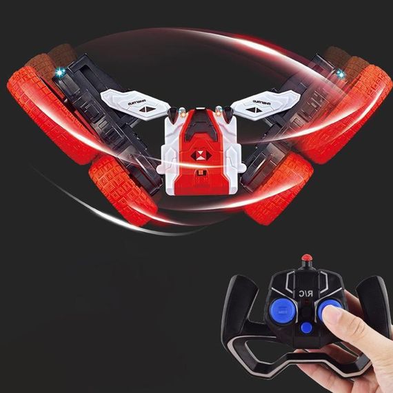 Машинка на радіокеруванні SHT DW02A Trick and Flip RC Car 2.4G Red | Зображення 2