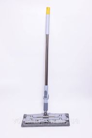 Швабра для пола с телескопической ручкой и насадкой, подходит для плитки, ламината, линолеума, уборки дома HP-35015-50