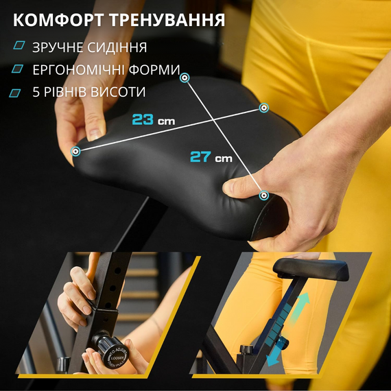 Велотренажер Trex Sport TX-320XB FLIX чорний | Зображення 5
