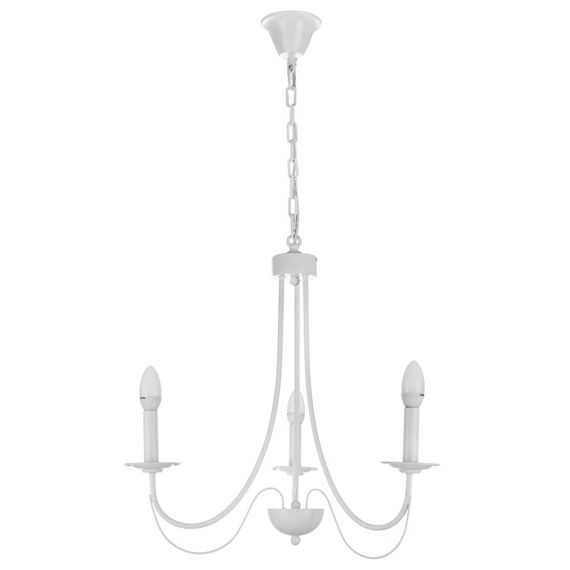 Люстра подвесная свеча E14 40W WH (BKL-590S/3) | Зображення 2