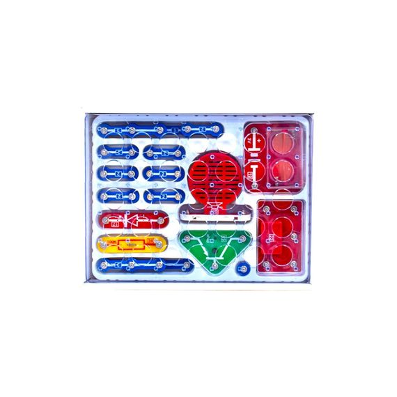 Электронный конструктор "Первые шаги в электронике" DOKA D70710 набор В, 15 схем, звук и свет | Зображення 3